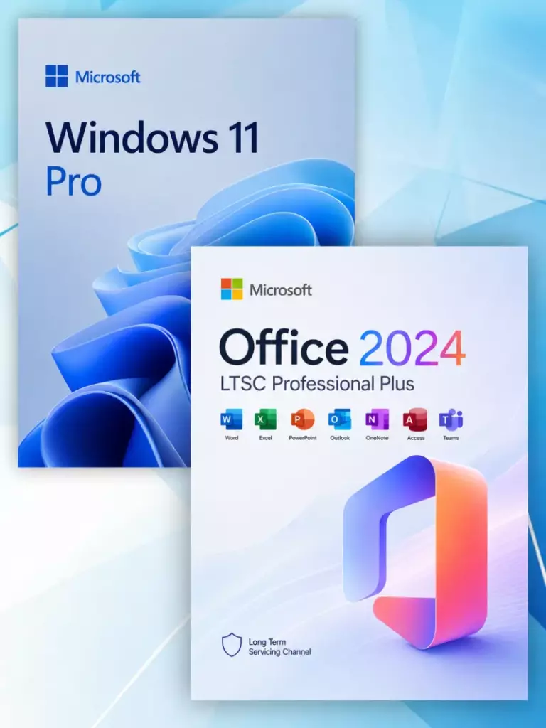 Купить ключ Комплект Windows 11 Pro + Office 2024 Pro Plus LTSC — лицензия для активации