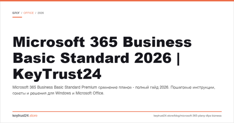 Microsoft 365 Business Basic Standard 2026