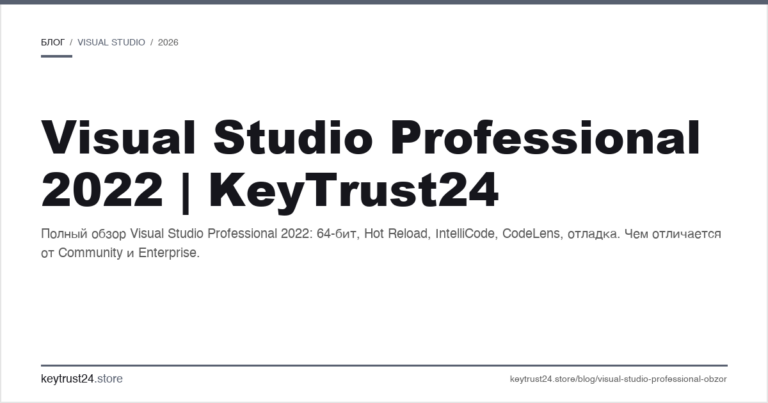 Visual Studio Professional 2022